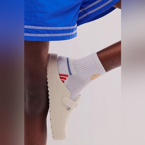 New Birkenstock x Free People White Boston EVA Clogs Sandals Shoes sz 7/38 - Picture 2 of 8